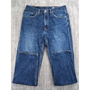 Levi’s 550 Relaxed Fit Denim Jeans Men’s 33x33 Vintage Y2K Blue Denim USA Made